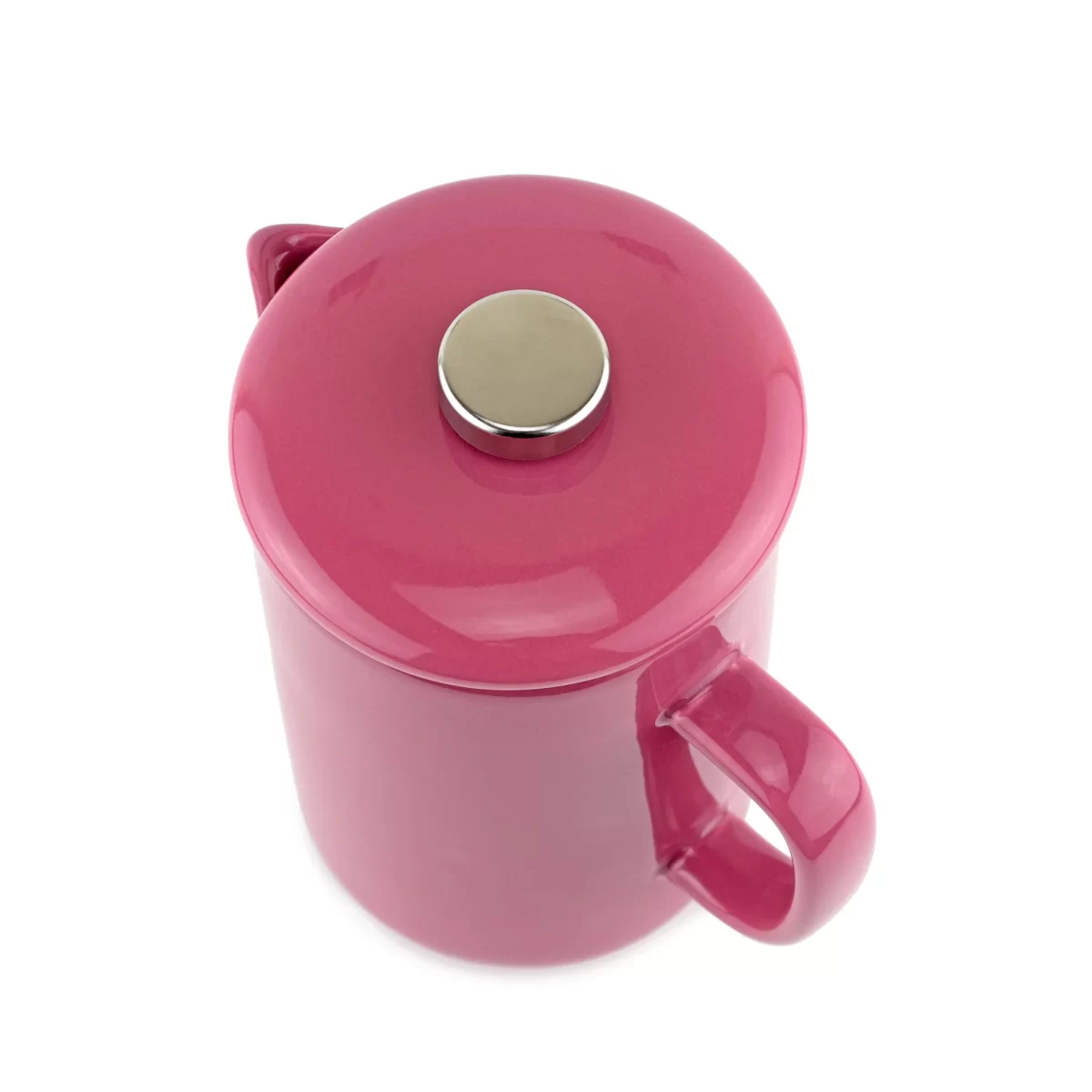 Upper Street Six Cup Pink Ceramic Percolé Cafetière - Image 4