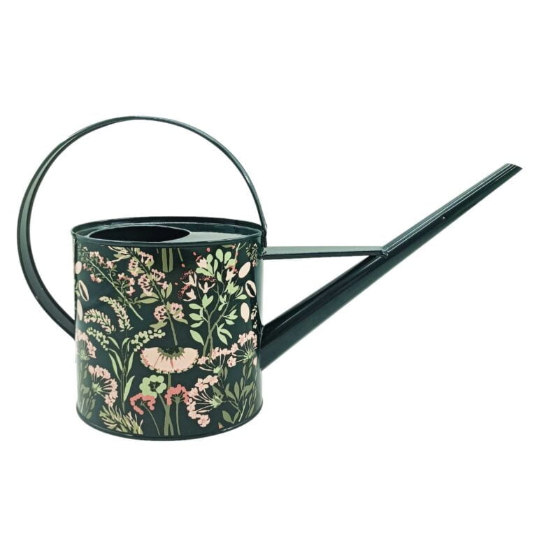 2L Floral Metal Watering Can | British Gardening Co.