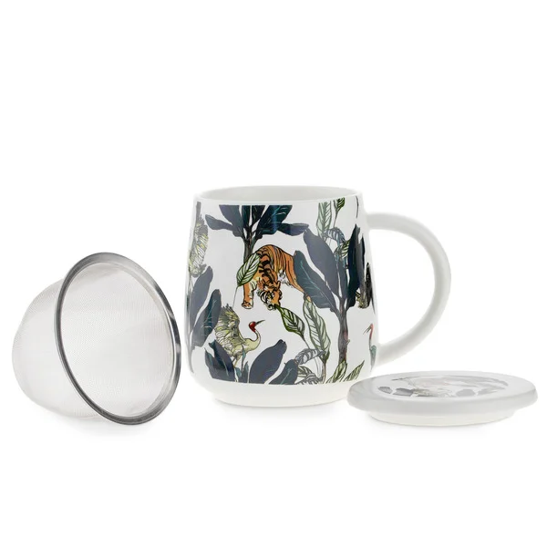 The Sustainable Tea Infuser Revolution Brewing Sustainability One Cup at a Time | Upper Street Home Islington Infuser Lid Off
