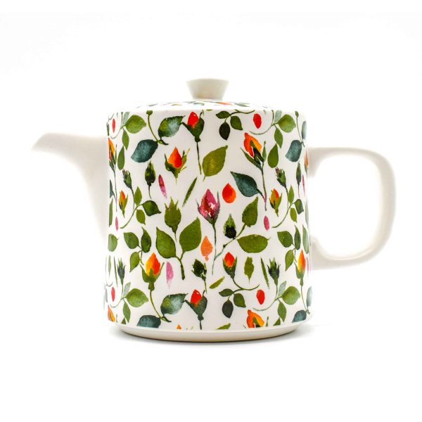 BRITISH GARDENING CO ROSEBUD TEAPOT FRONT