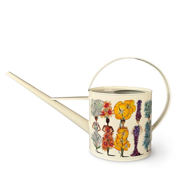 Charlotte Posner 2L 'Pop Dolls' Design Oval Metal Watering Can
