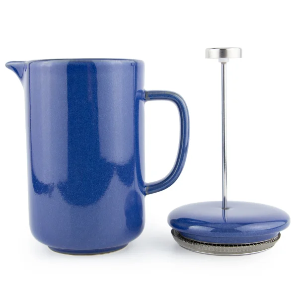Blue Ceramic Cafetière