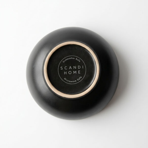 Green reactive glaze cereal bowls