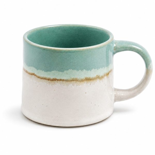 Mugs | Upper Street Home Mint green reactive glaze mug