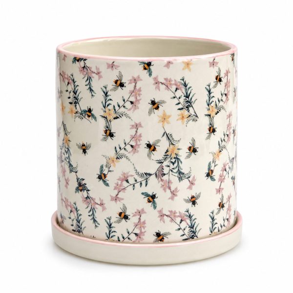Bees Ceramic Planter