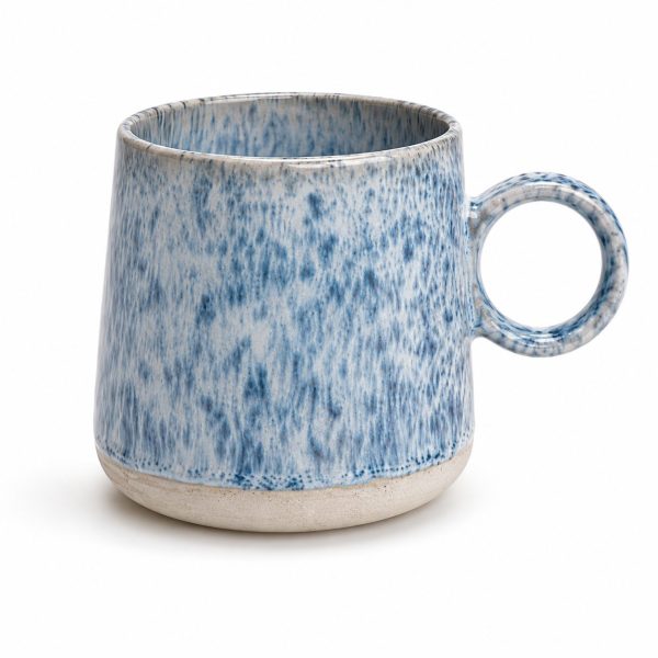 Blue Ceramic Coffee Mugs