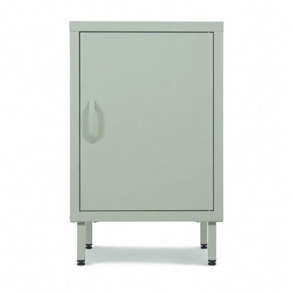 Sage Green Metal Storage Locker