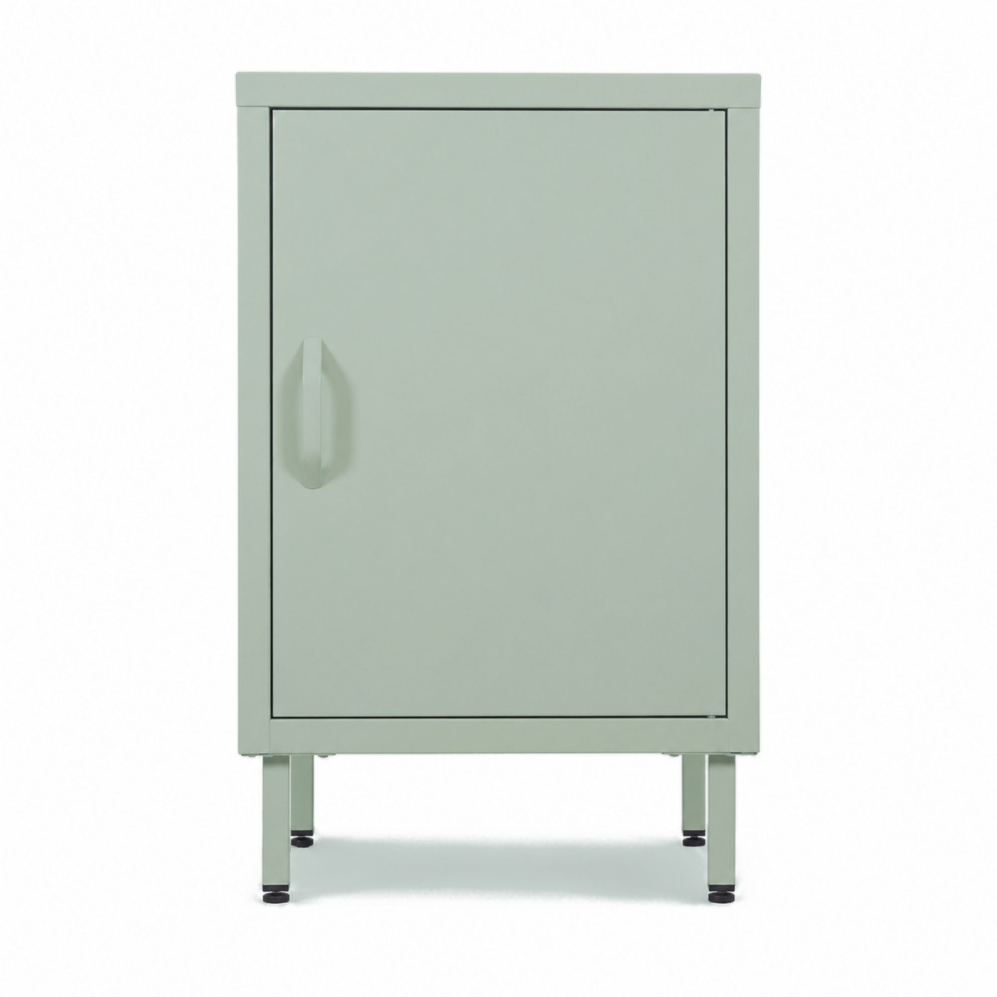 Scandi Home Nivia Tall Sage Green Metal Locker | Upper Street Home Sage Green Metal Storage Locker