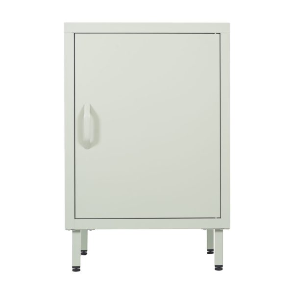 sage green locker front