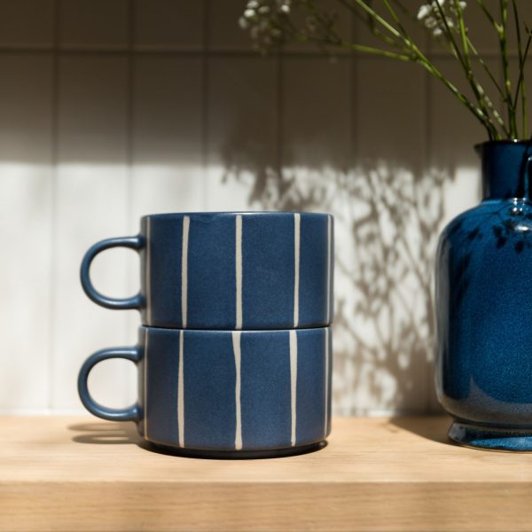 Mugs | Upper Street Home Luna blue lifestyle 1 sq