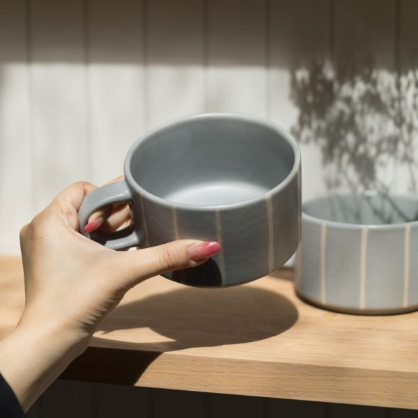 Mugs | Upper Street Home Luna grey lifestyle 2 sq