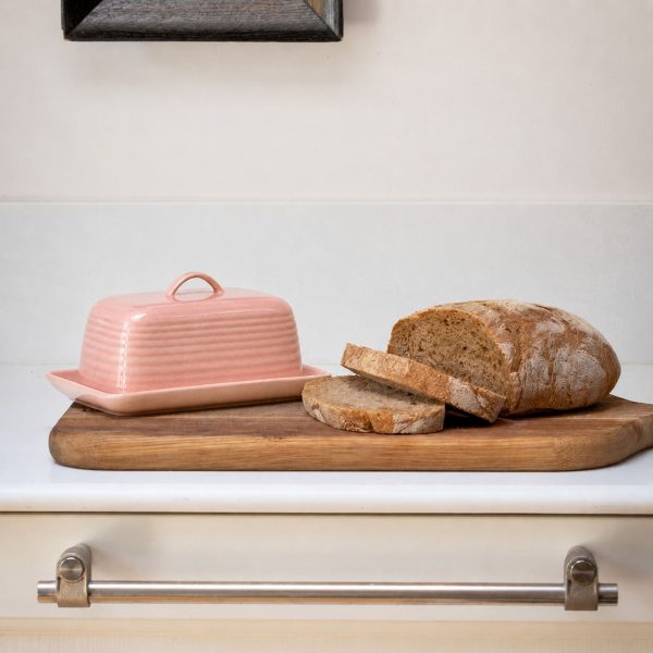 Christmas Gifts | Upper Street Home Pink butter dish lifestyle sq