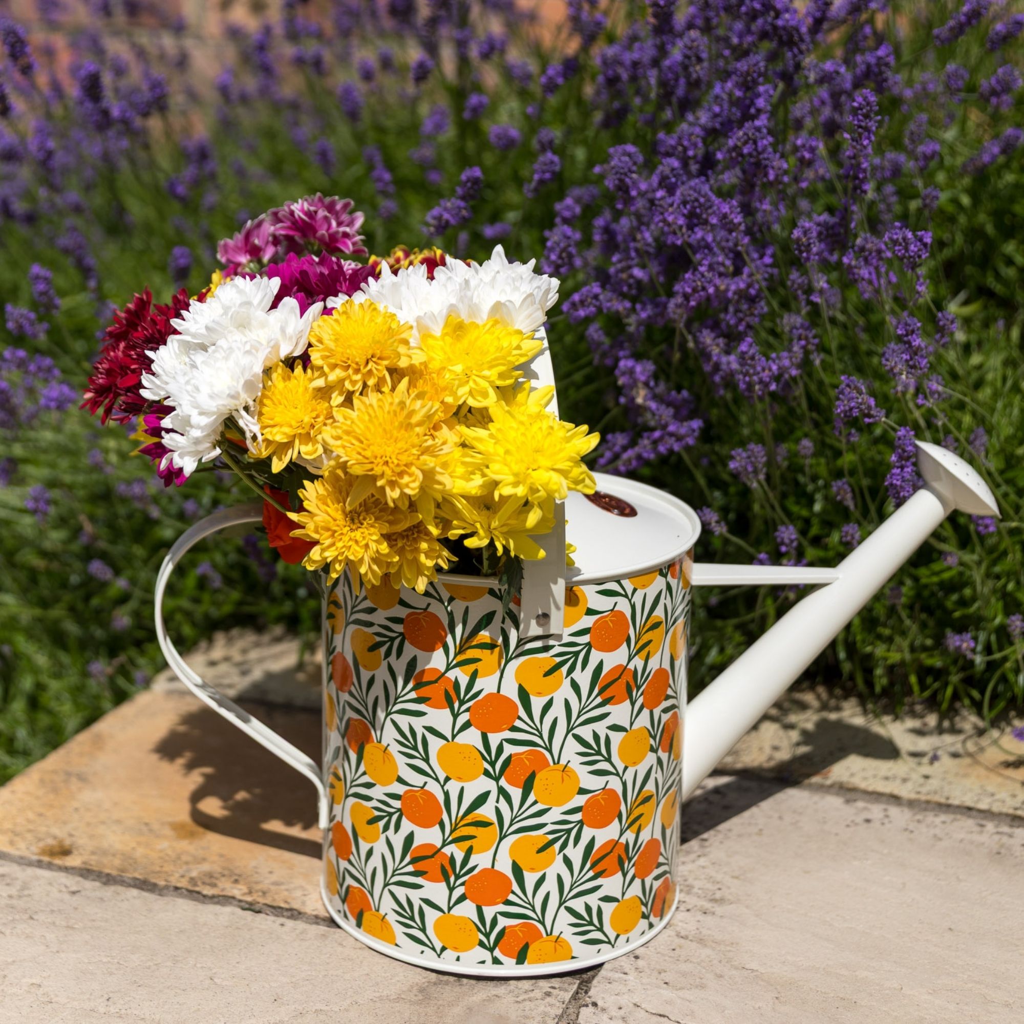 The British Gardening Company 9L Orangery Outdoor Metal Watering Can | Upper Street Home The British Gardening Company 9L Orangery Outdoor Metal Watering Can - Image 2