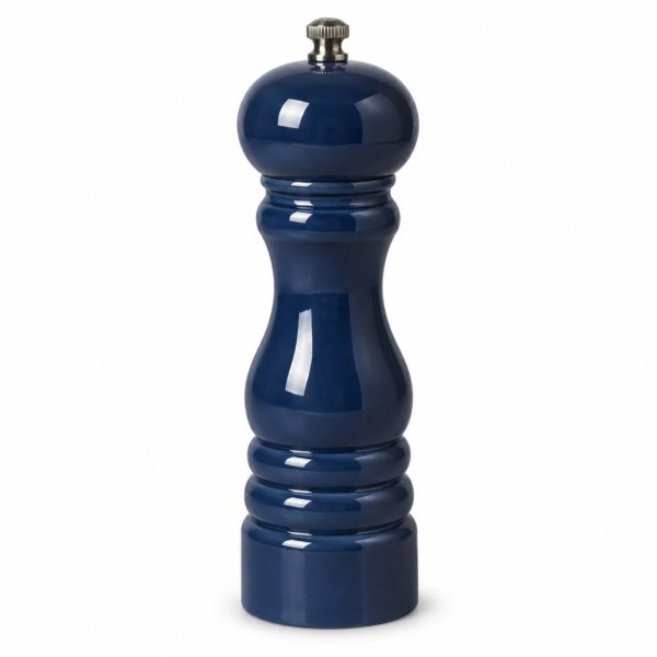 Skandi Home Elva wooden pepper mill in navy lacquer